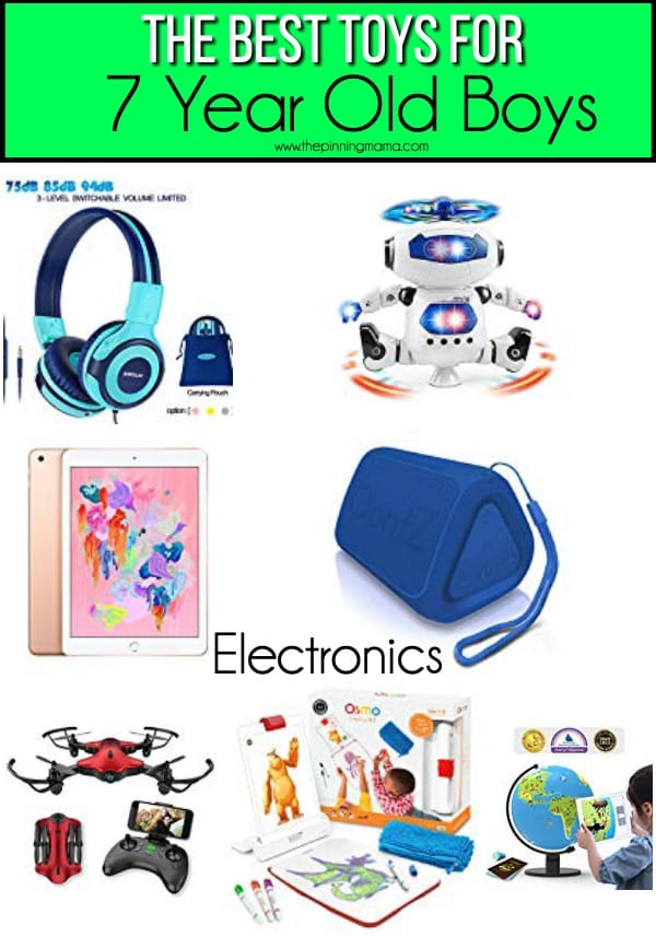 electronics for a 7 year old boy