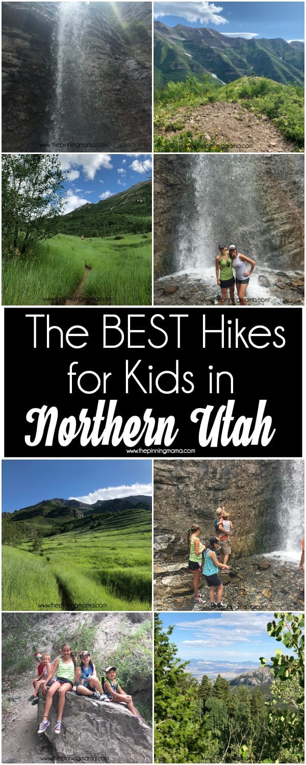 The BEST Hikes for kids in Northern Utah.