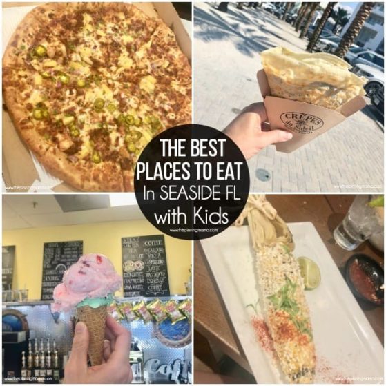 The BEST places to eat with families in Seaside FL.