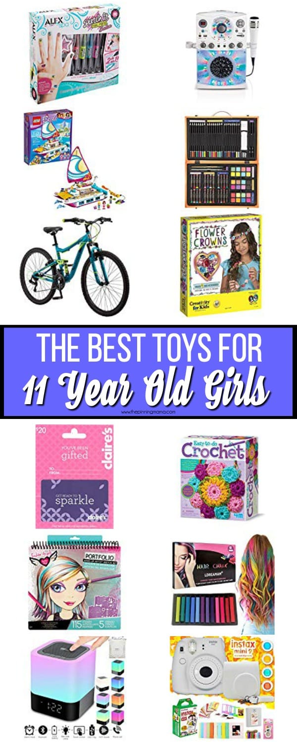 The BEST toys for 11 year old girls. 