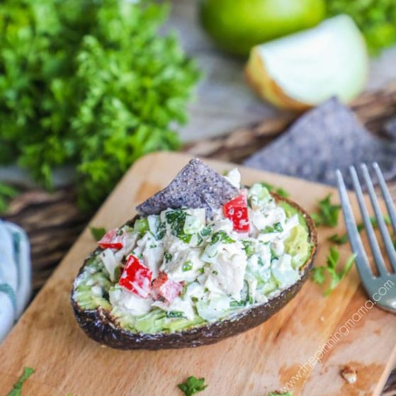 Recipe for Cilantro Lime Chicken Salad.
