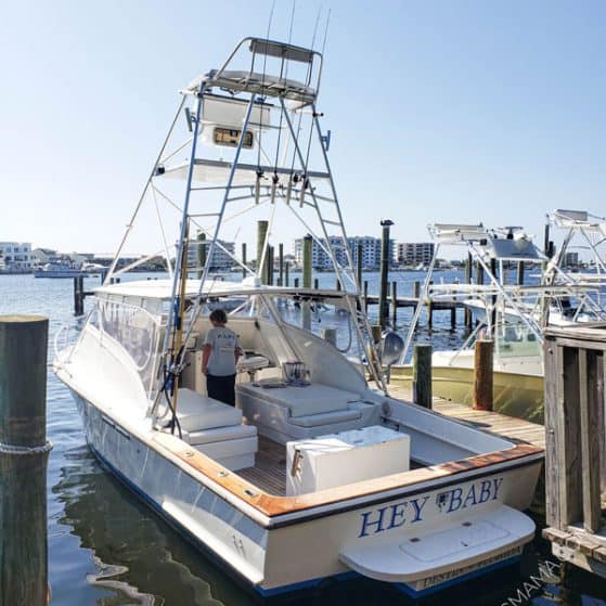 Hey Baby Private Fishing Charter boat Destin FL